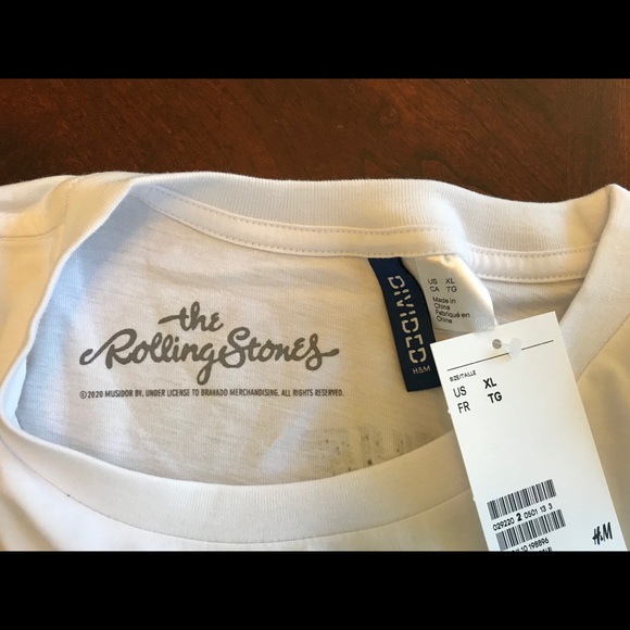 Two-Sided Rolling Stones US Tour ‘78 Licensed NWT - Picture 4 of 10